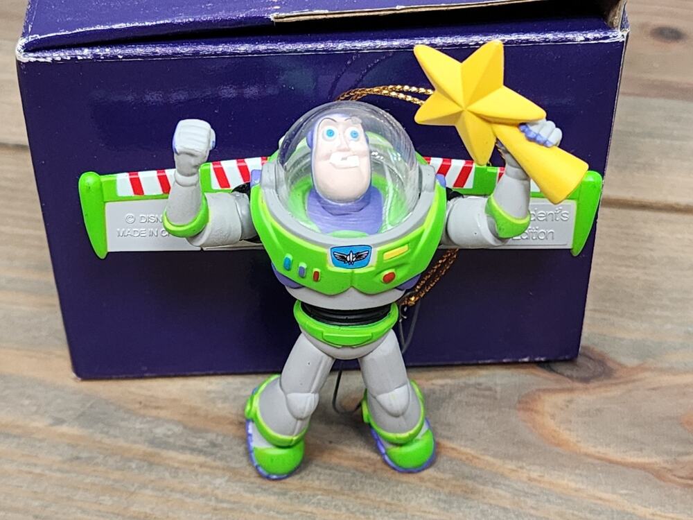 Vintage Grolier Presidents Edition for Disney Christmas Ornament Buzz Lightyear